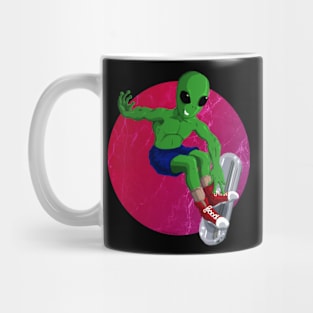 Skating with the Alien. Mug